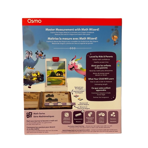 Pink and Blue Learning Toy Dragon Puzzle - Picture 2 of 8